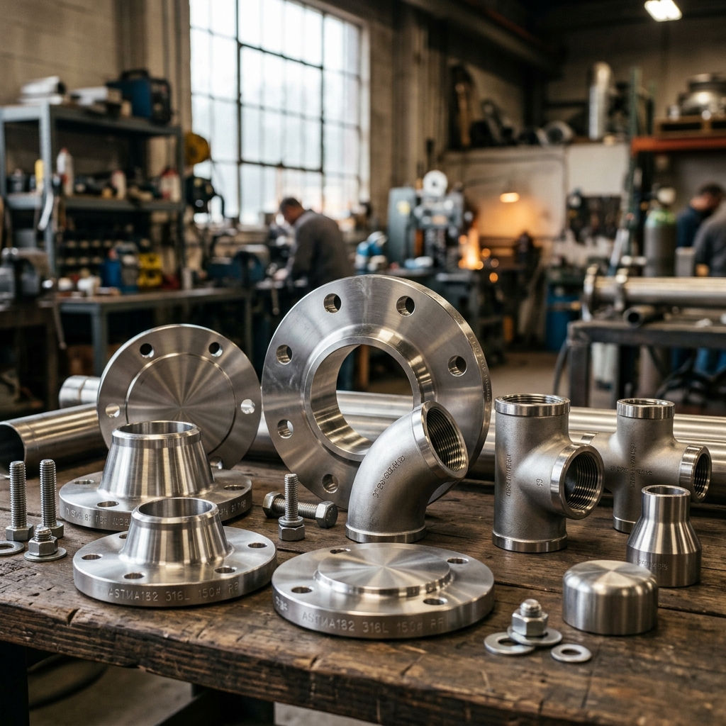 Stainless Steel Flanges and Fittings